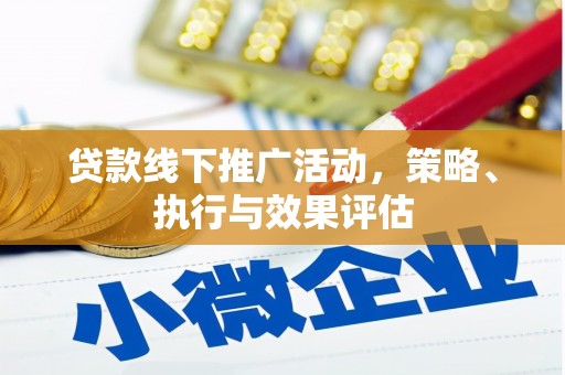 新蔡贷款线下推广活动，策略、执行与效果评估