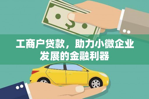 新蔡工商户贷款，助力小微企业发展的金融利器