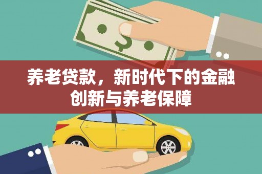 新蔡养老贷款，新时代下的金融创新与养老保障