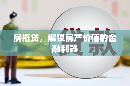 新蔡房抵贷，解锁房产价值的金融利器