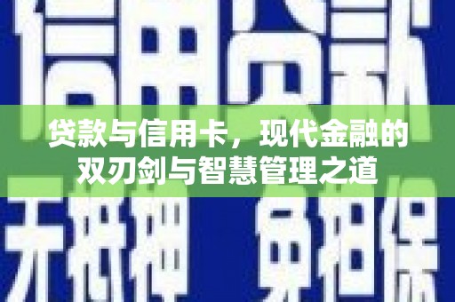 新蔡贷款与信用卡，现代金融的双刃剑与智慧管理之道