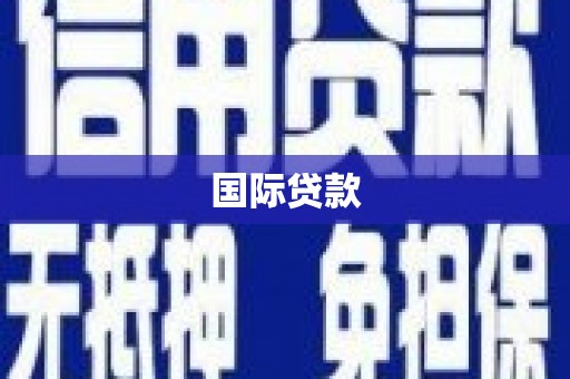 新蔡国际贷款