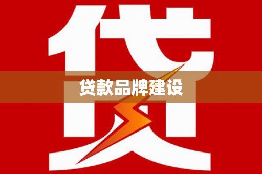 新蔡贷款品牌建设