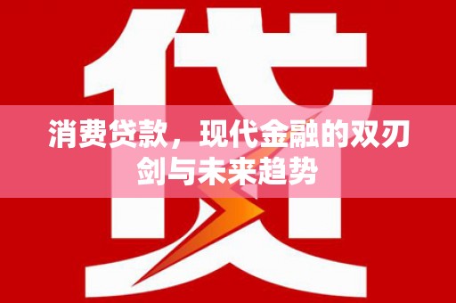 新蔡消费贷款，现代金融的双刃剑与未来趋势