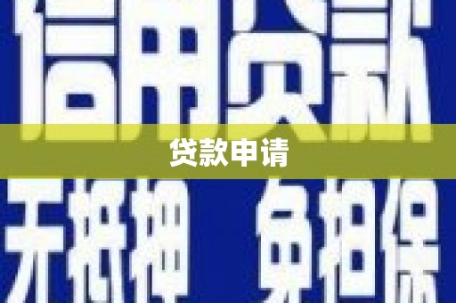 新蔡贷款申请