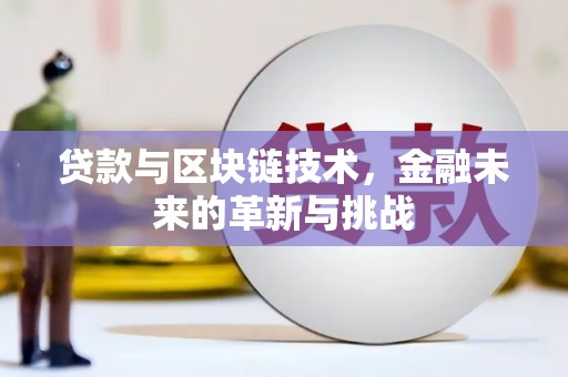 新蔡贷款与区块链技术，金融未来的革新与挑战