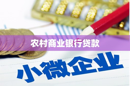 新蔡农村商业银行贷款