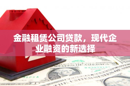 新蔡金融租赁公司贷款，现代企业融资的新选择