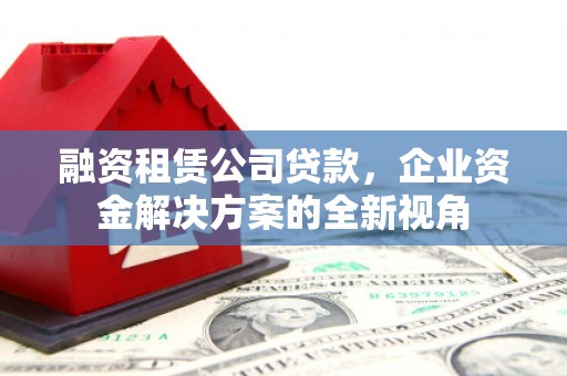 新蔡融资租赁公司贷款，企业资金解决方案的全新视角