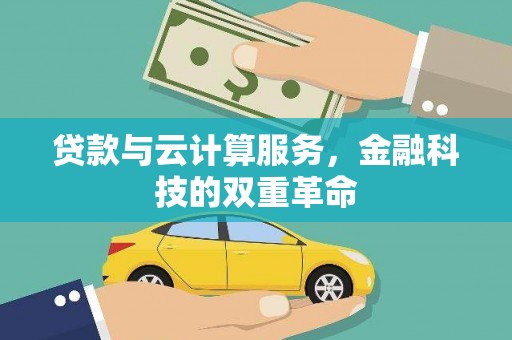 新蔡贷款与云计算服务，金融科技的双重革命