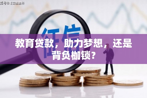 新蔡教育贷款，助力梦想，还是背负枷锁？