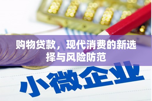 新蔡购物贷款，现代消费的新选择与风险防范