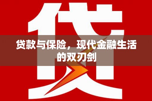 新蔡贷款与保险，现代金融生活的双刃剑