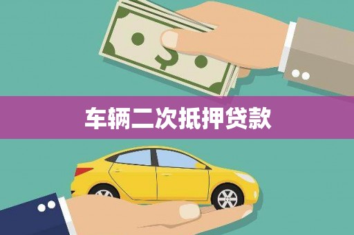 新蔡车辆二次抵押贷款