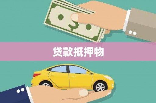 新蔡贷款抵押物