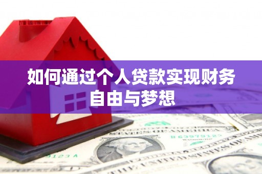 新蔡如何通过个人贷款实现财务自由与梦想