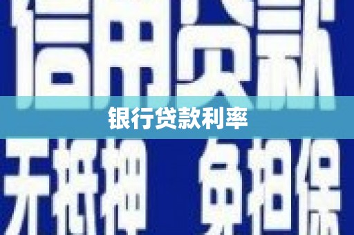 新蔡银行贷款利率