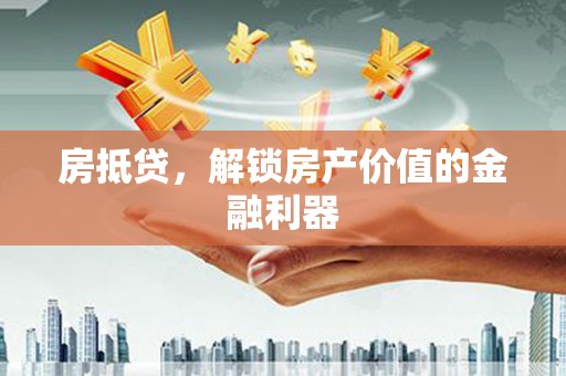新蔡房抵贷，解锁房产价值的金融利器