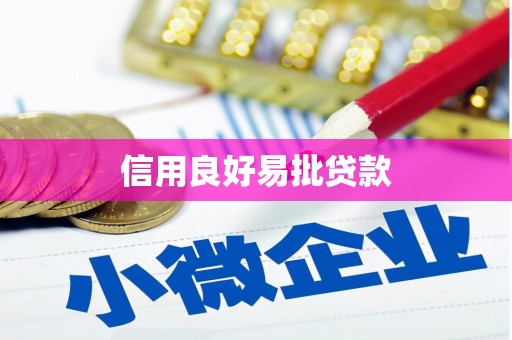 新蔡信用良好易批贷款