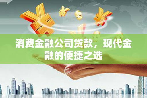 新蔡消费金融公司贷款，现代金融的便捷之选