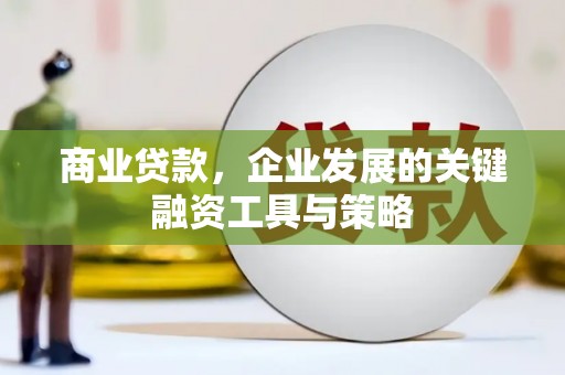 新蔡商业贷款，企业发展的关键融资工具与策略