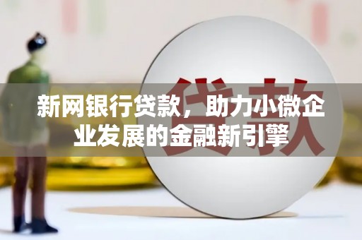 新蔡新网银行贷款，助力小微企业发展的金融新引擎