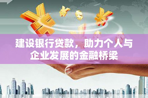 新蔡建设银行贷款，助力个人与企业发展的金融桥梁