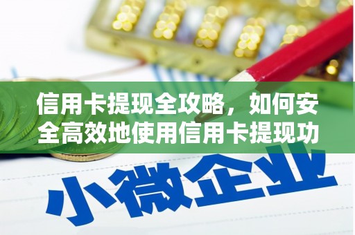 新蔡信用卡提现全攻略，如何安全高效地使用信用卡提现功能