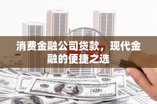 新蔡消费金融公司贷款，现代金融的便捷之选