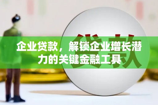 新蔡企业贷款，解锁企业增长潜力的关键金融工具