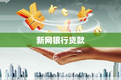 新蔡新网银行贷款