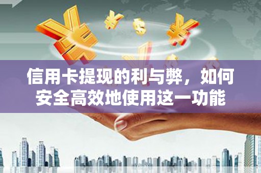 新蔡信用卡提现的利与弊，如何安全高效地使用这一功能