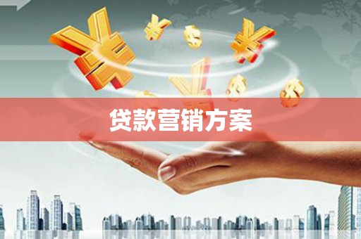新蔡贷款营销方案