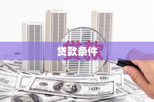 新蔡贷款条件