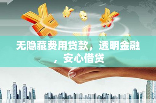 新蔡无隐藏费用贷款，透明金融，安心借贷