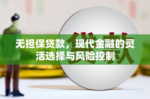 新蔡无担保贷款，现代金融的灵活选择与风险控制
