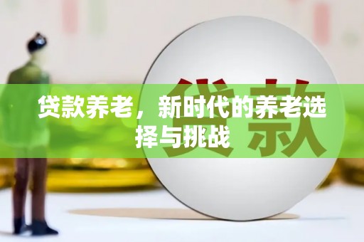 新蔡贷款养老，新时代的养老选择与挑战