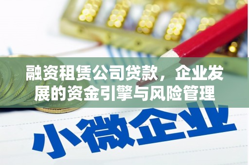 新蔡融资租赁公司贷款，企业发展的资金引擎与风险管理