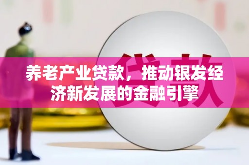 新蔡养老产业贷款，推动银发经济新发展的金融引擎