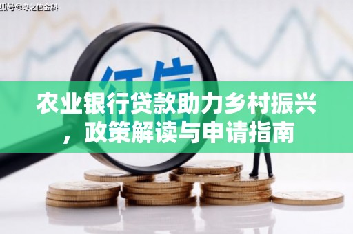 新蔡农业银行贷款助力乡村振兴，政策解读与申请指南