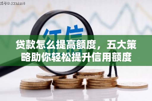 新蔡贷款怎么提高额度，五大策略助你轻松提升信用额度