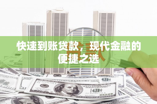新蔡快速到账贷款，现代金融的便捷之选