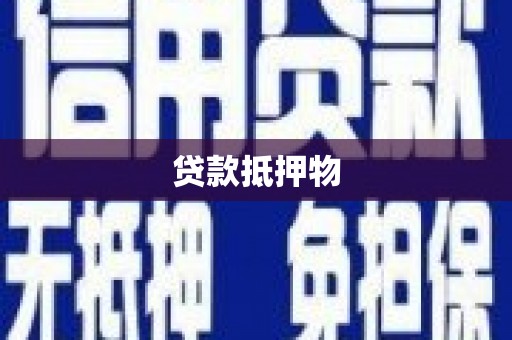 新蔡贷款抵押物