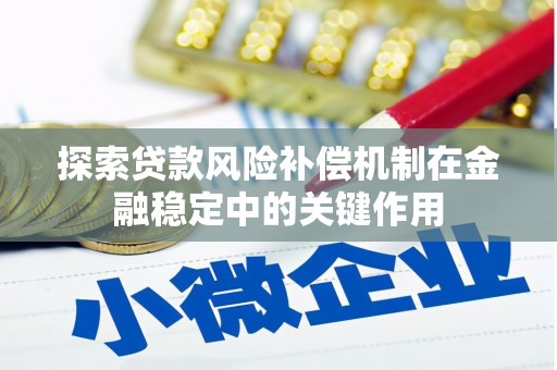 新蔡探索贷款风险补偿机制在金融稳定中的关键作用