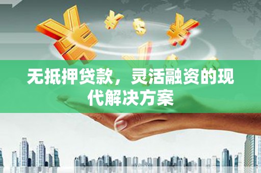 新蔡无抵押贷款，灵活融资的现代解决方案