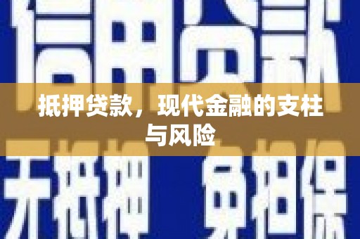 新蔡抵押贷款，现代金融的支柱与风险