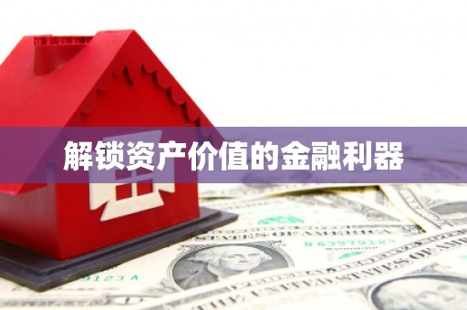 新蔡解锁资产价值的金融利器